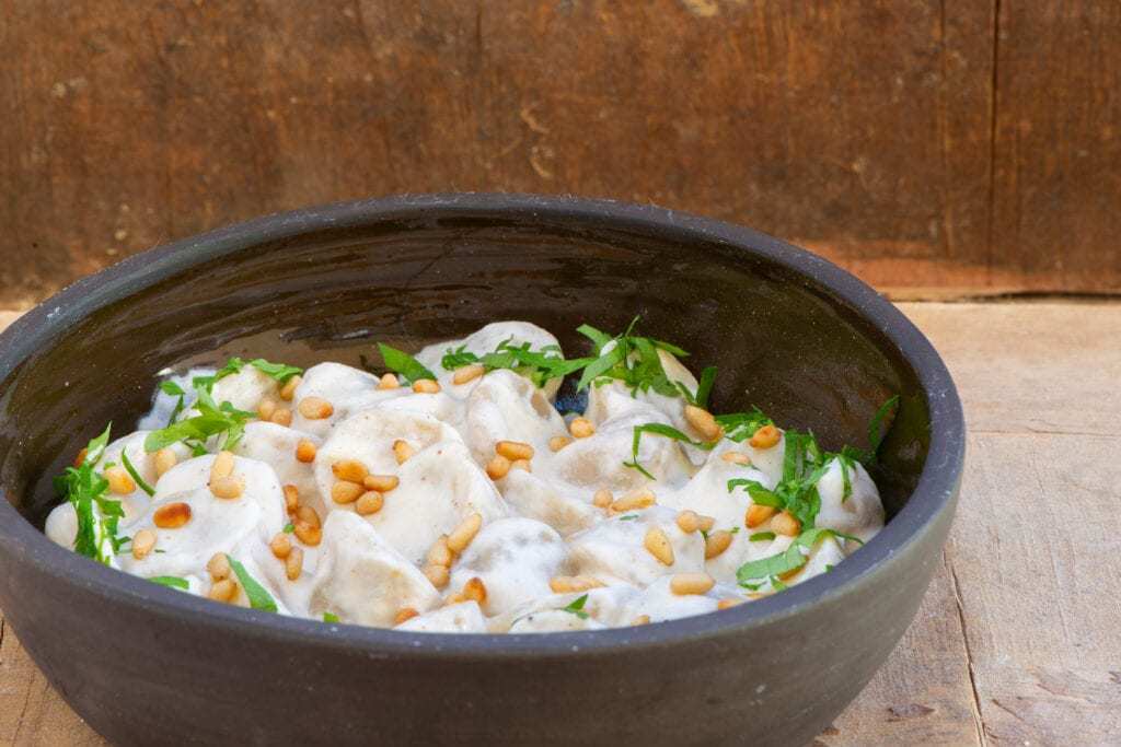 Shish Barak (Meat Dumplings In Yogurt Stew)