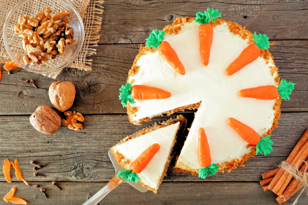 Carrot Cake With Cream Cheese Frosting